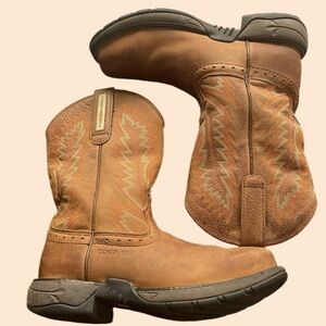 Shyanne Composite Toe Western Boots Square toe Leather Womens 7.5 BSWC0S0W115